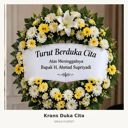 Krans Bunga Duka Musi Rawas Utara